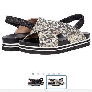 Rhea Sanda lLINEA PAOLO size 7 animal print